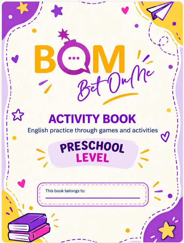 Bet On Me BOM Preschool ACTIVITY BOOK